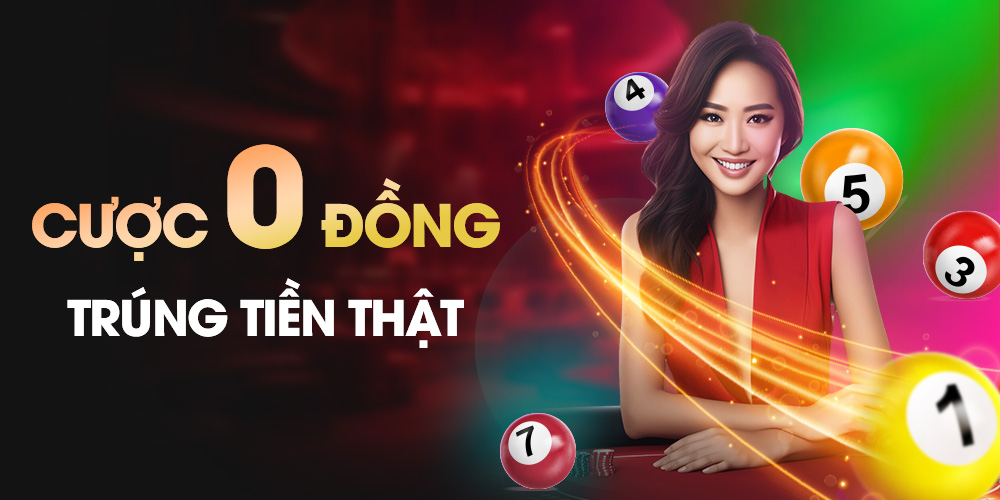 khuyến mãi vnloto cược 0 đồng trúng tiền thật tại sảnh xổ số