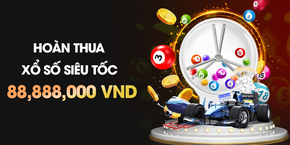 khuyến mãi vnloto hoàn thua xổ số siêu tốc 88 triệu đồng