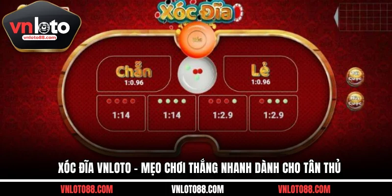 Xóc Đĩa VNLOTO - Mẹo Chơi Thắng Nhanh Dành Cho Tân Thủ
